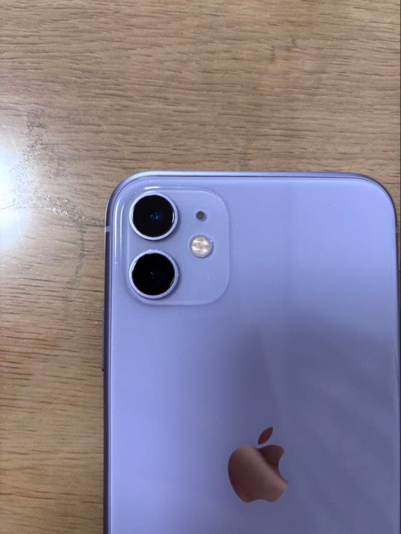 Apple iPhone11 64GB パープル　箱付き　iPhoneケース付き