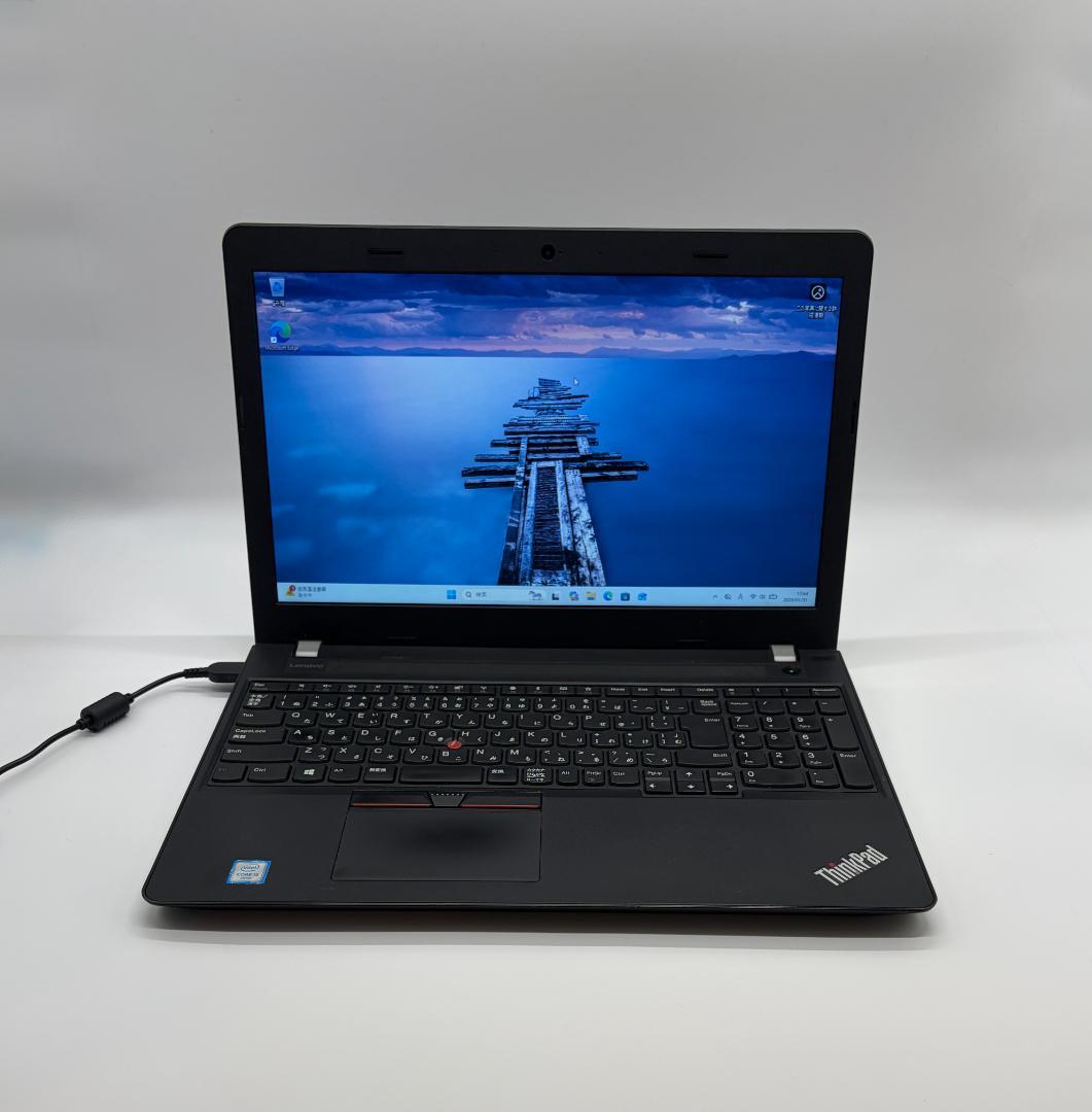 Windowsノート本体 ThinkPad E570, 8GB, 128GBSSD, 500GB, DVD