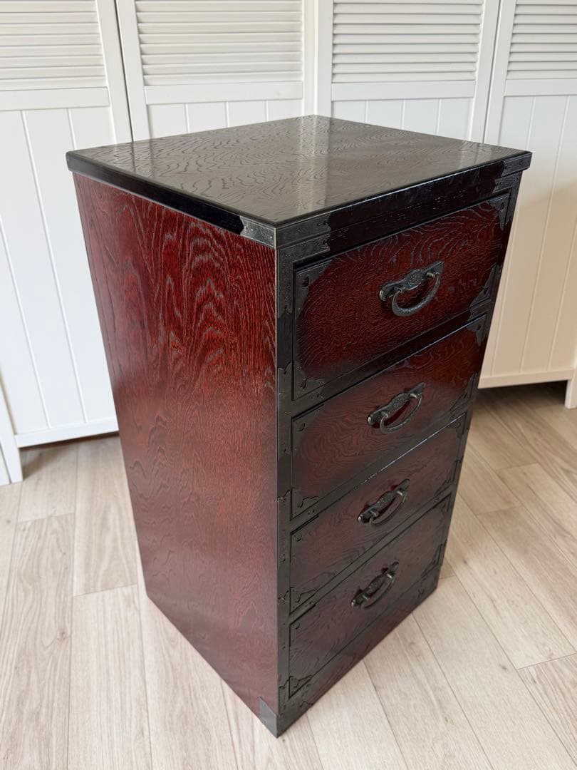 専用出品 筑後民芸家具 時代箪笥 民芸箪笥 収納家具 整理箪笥　装飾金具