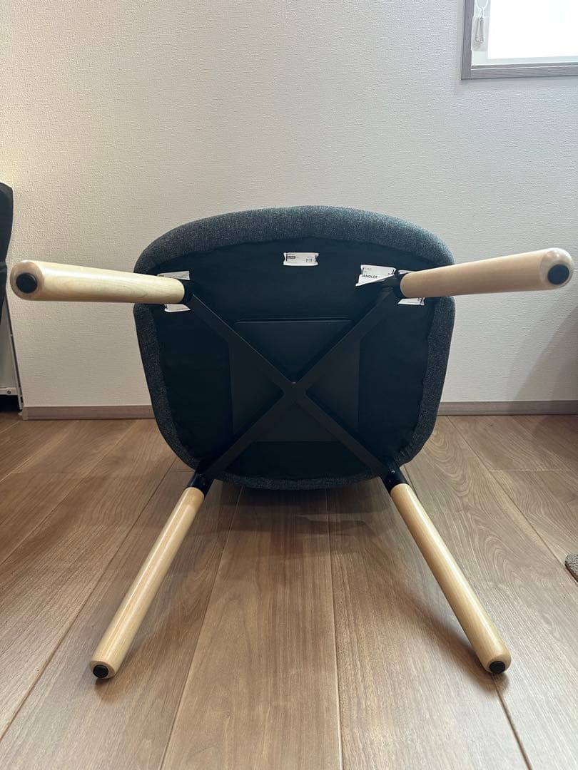 JANOLOF ヤンオロフ回転パーソナルチェア ダークグレー