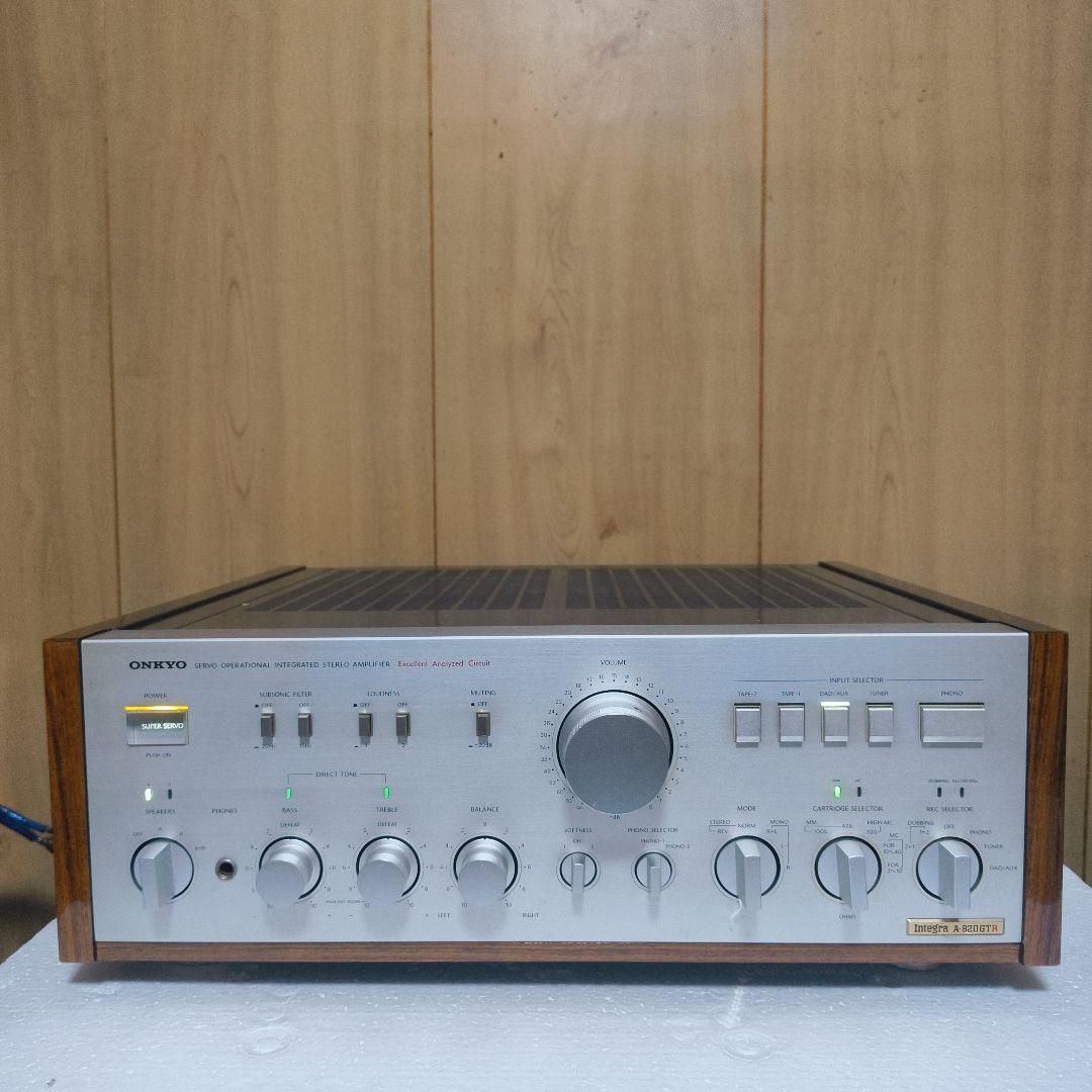 ONKYO　オンキヨー　プリメインアンプ　A-820GTR