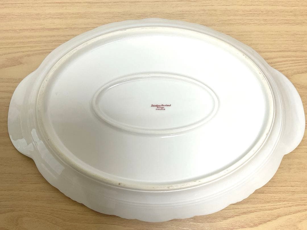 テオドール　アビランド リモージュ 330 オーバルプラター　大皿