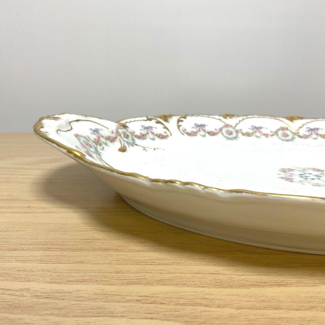 テオドール　アビランド リモージュ 330 オーバルプラター　大皿