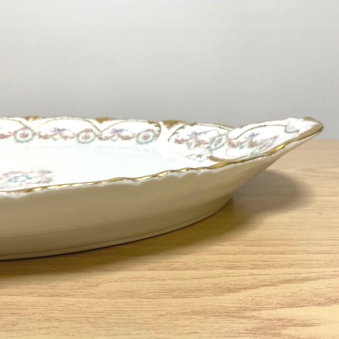 テオドール　アビランド リモージュ 330 オーバルプラター　大皿