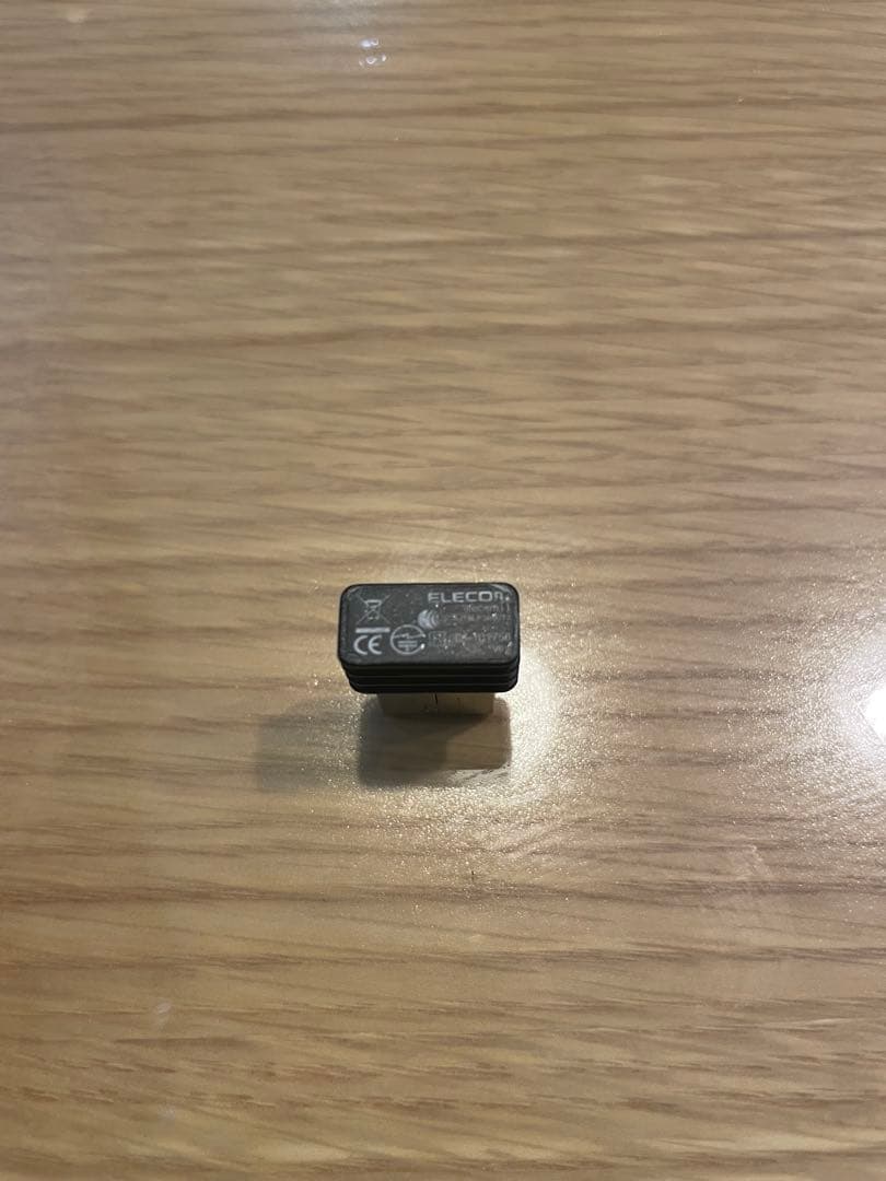 【廃盤品】エレコム　M-DWL01DBBK マウス　レシーバー付　ELECOM