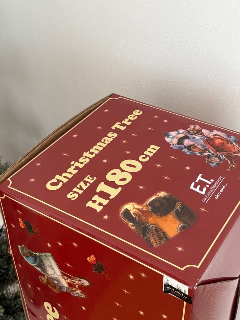 美品　ニコアンドクリスマスツリー　180ｃｍ