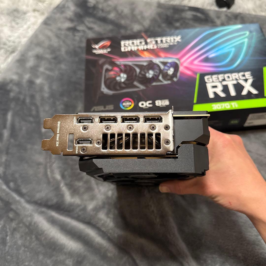 グラフィックボード・グラボ・ビデオカード ASUS ROGStrix GeForceRTX 3070Ti OC 8GB