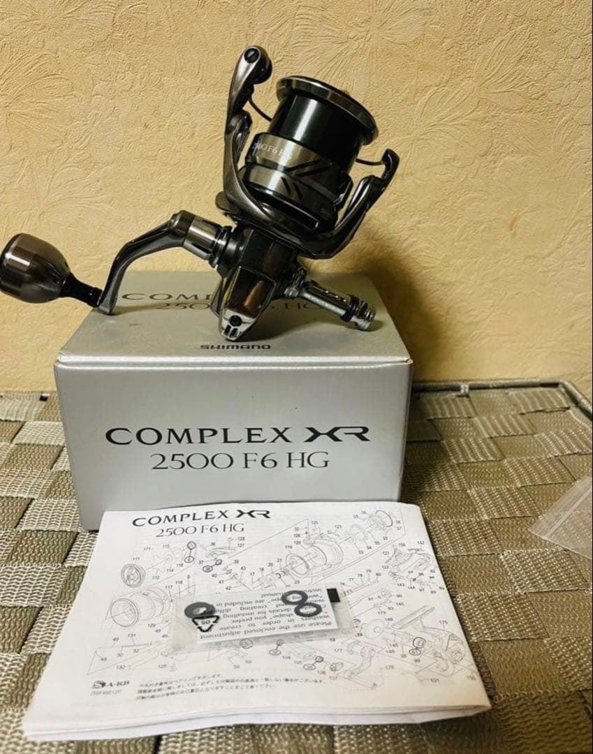 シマノ 21コンプレックスXR 2500F6 HG COMPLEX 美品