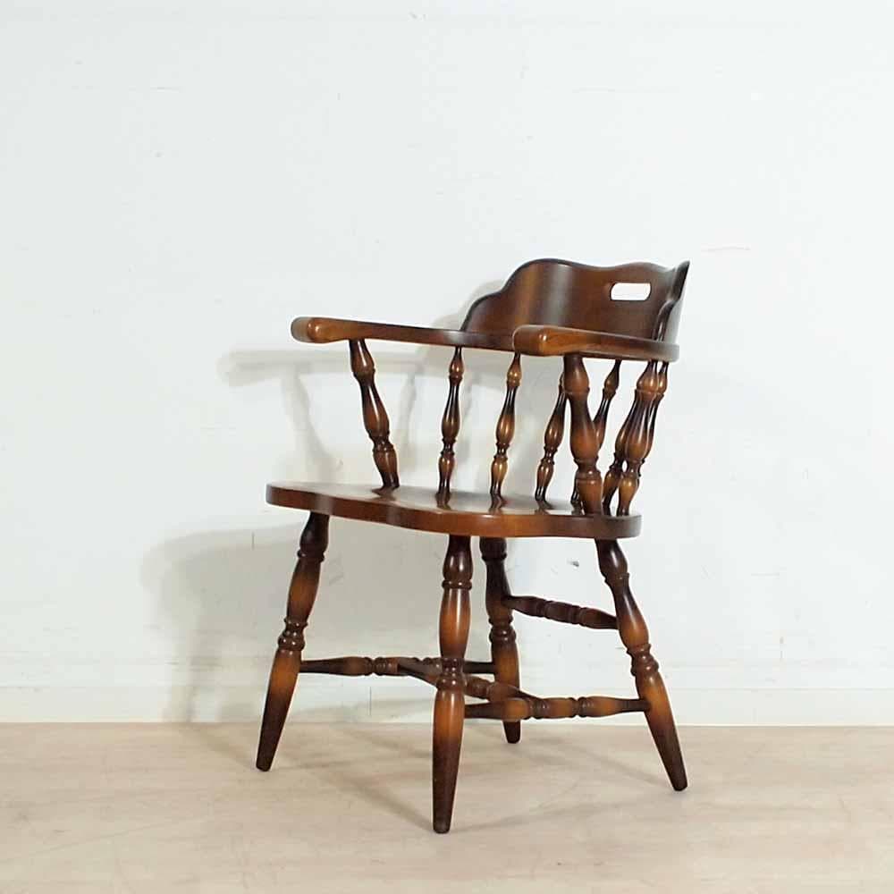 飛騨産業 キツツキ 穂高 キャプテンチェア C アームチェア ZR24383