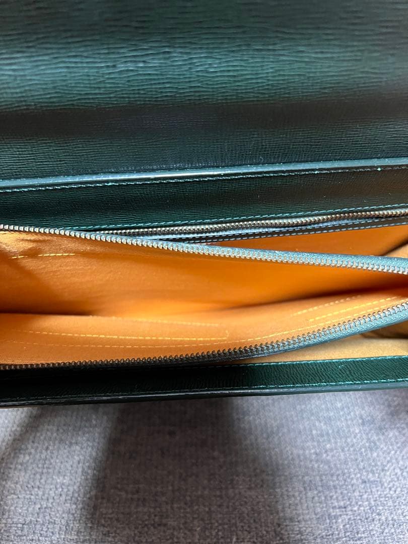 SOMES SADDLE ソメスサドル 本革 ビジネスバッグ ダークグリーン