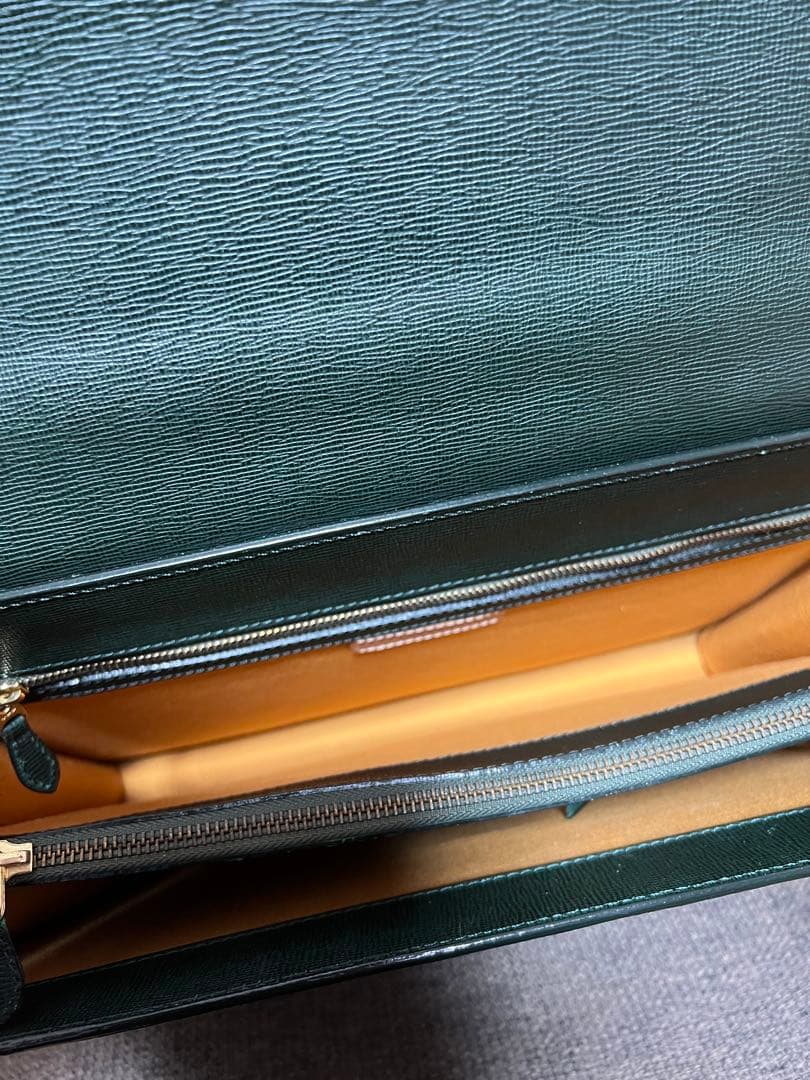 SOMES SADDLE ソメスサドル 本革 ビジネスバッグ ダークグリーン