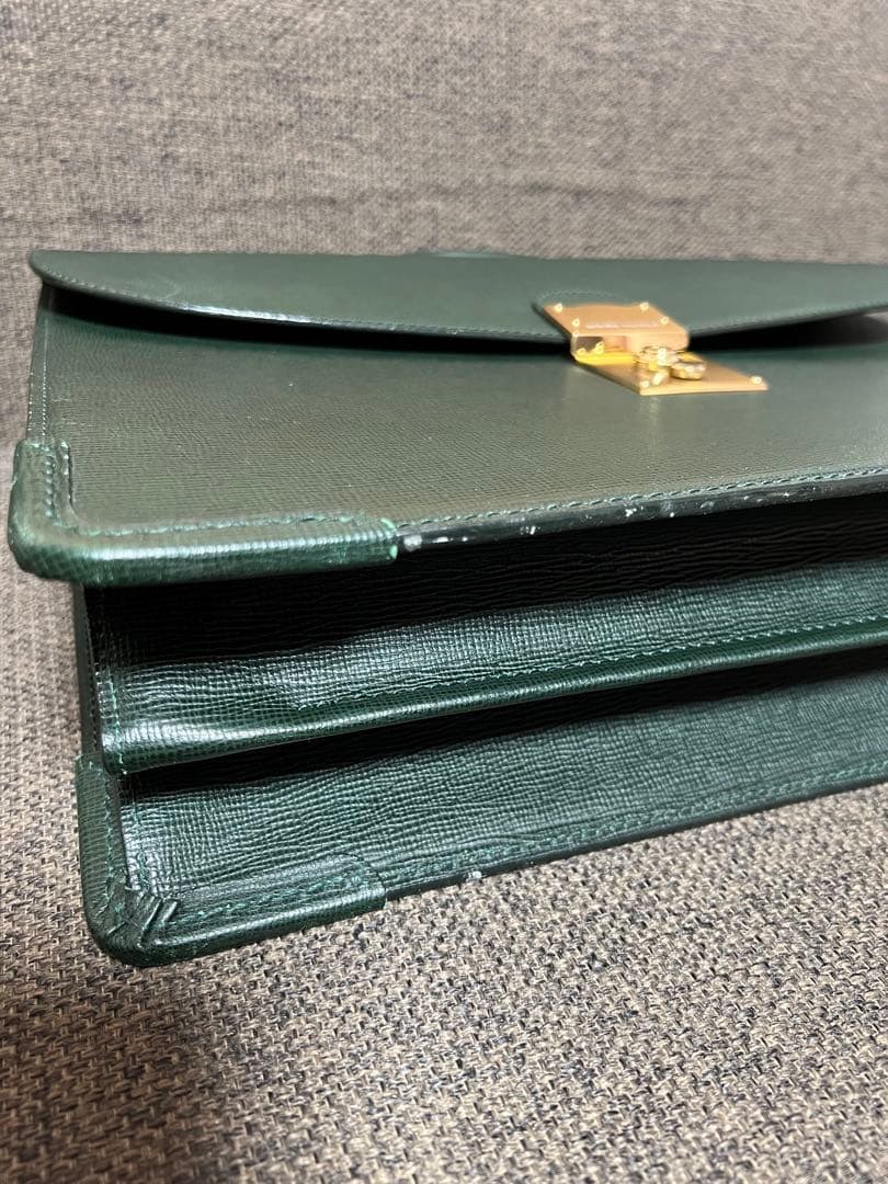 SOMES SADDLE ソメスサドル 本革 ビジネスバッグ ダークグリーン