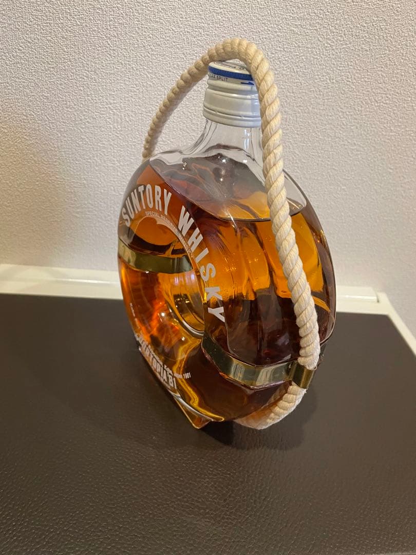 万博で大人気のサントリーセット。エッフェル塔のナポレオンの空容器付　大幅値下げ