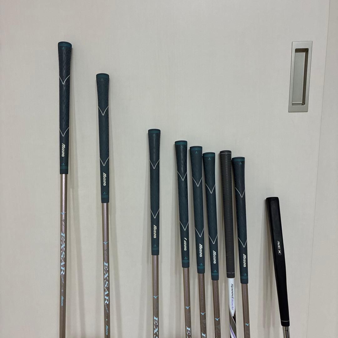 ミズノ ゴルフクラブセット 9本 右 フレックスL ユーラス