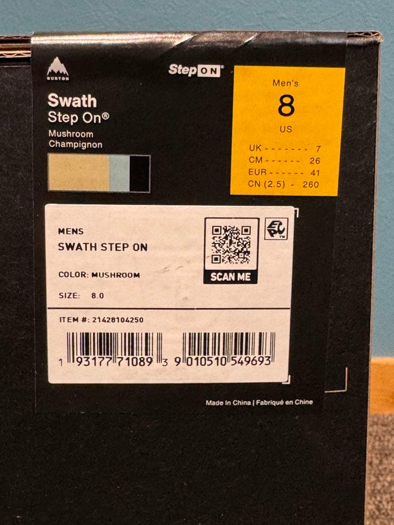 「しょうた」BURTON ブーツ Swath Step On®