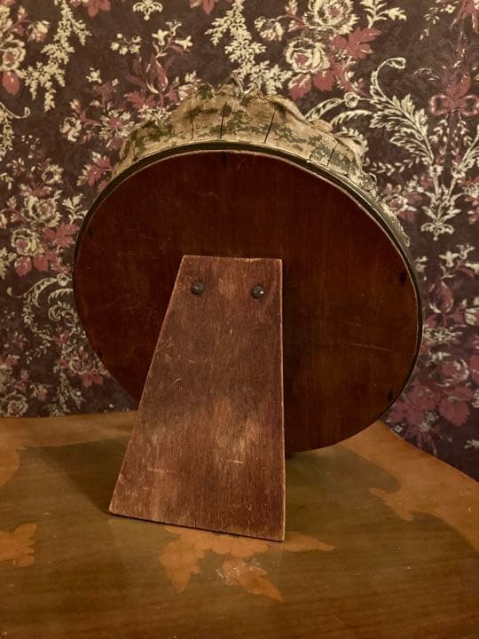 アンティーク　バーボラーミラー　1930年頃