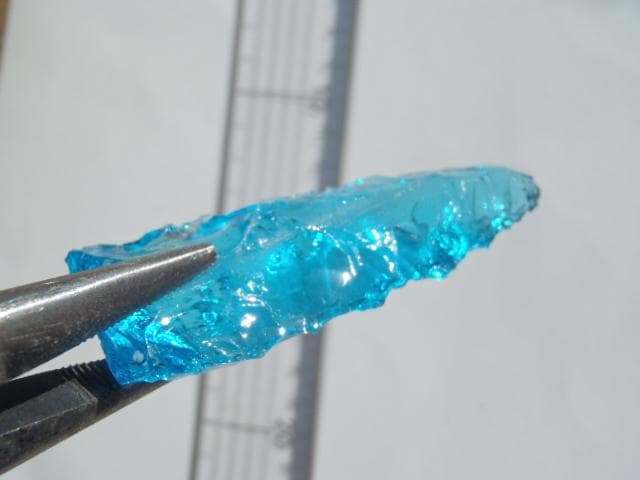 ブルートパーズ 石器 石槍 模写