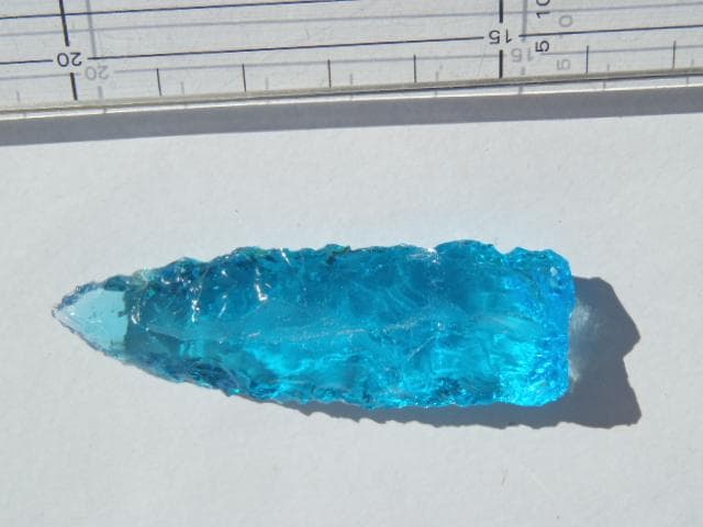 ブルートパーズ 石器 石槍 模写