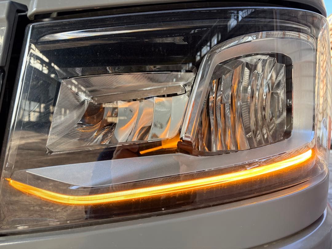 Scania LED デイライト　アンバー左右set