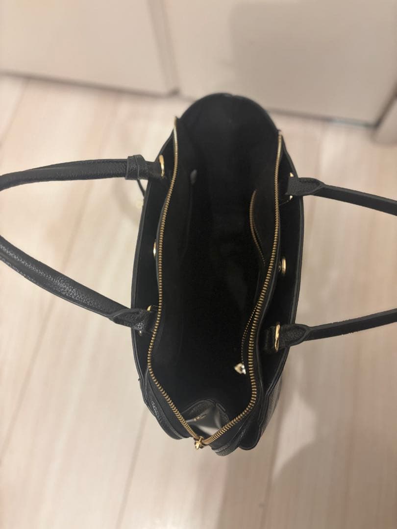 【ほぼ未使用】ルイヴィトン アンプラント モンテーニュMM ブラック 正規品