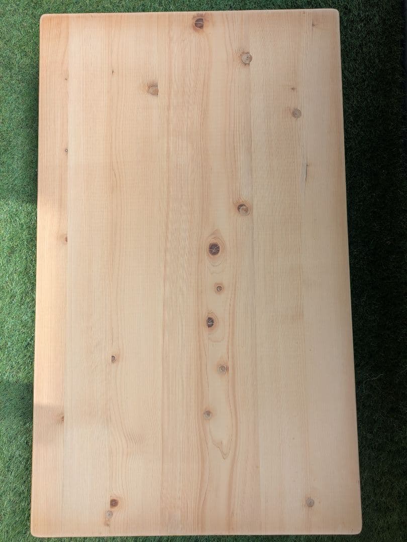 キシル　机　XYL　無垢ひのき　４本脚　Mサイズ (幅1000×奥行600）