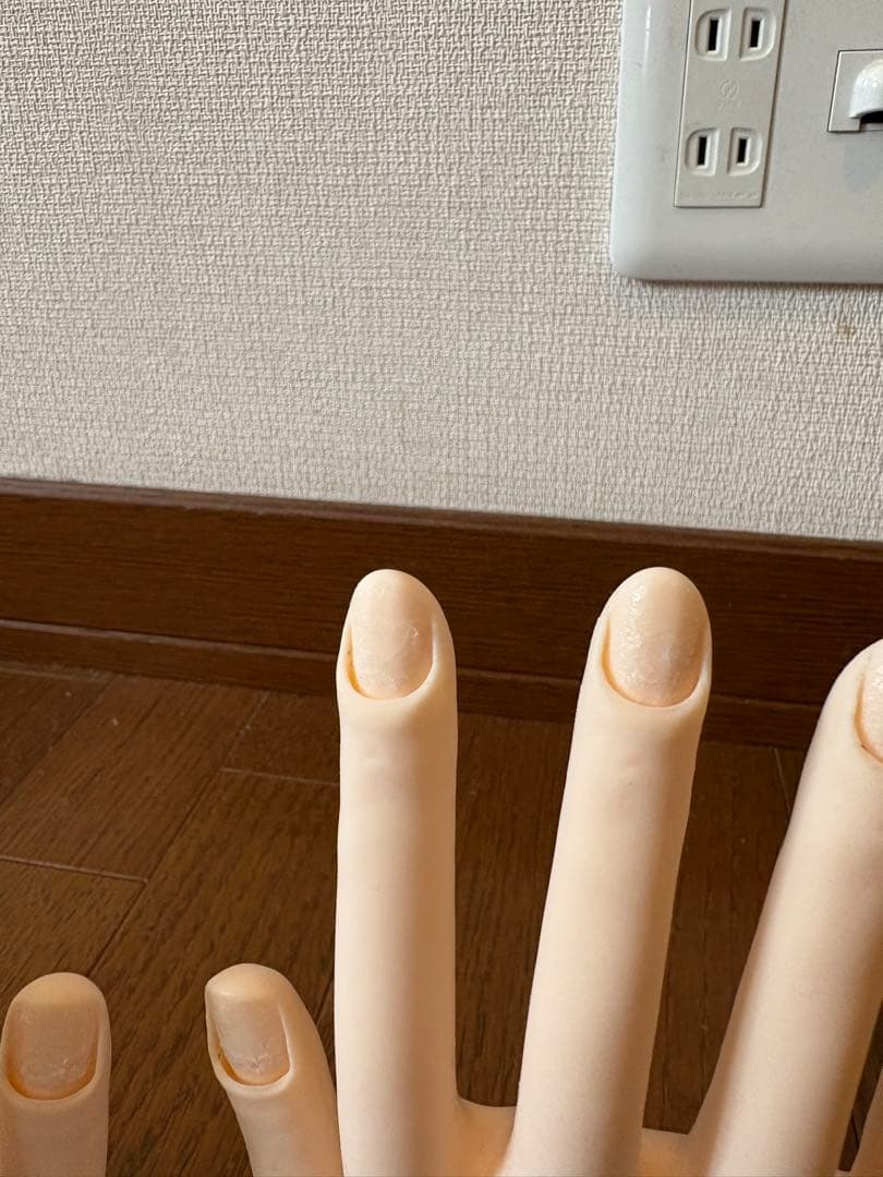 ネイリスト検定　jnec認定モデルハンド