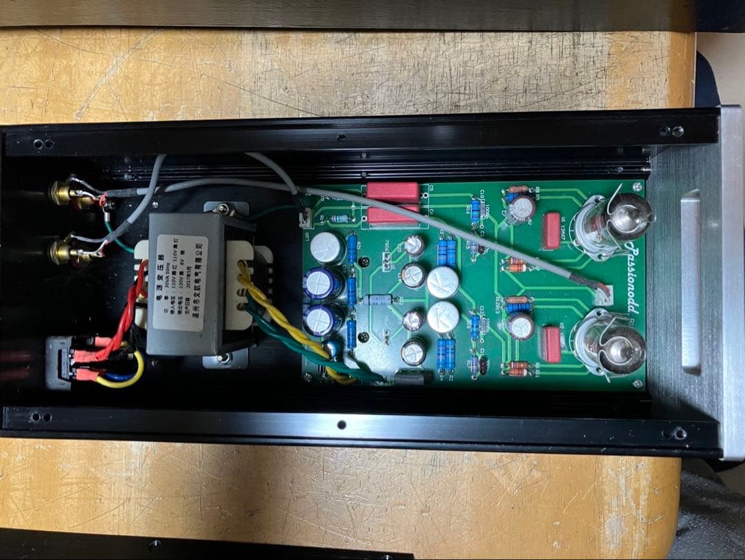 真空管 フォノイコライザー MM型 12AX7使用