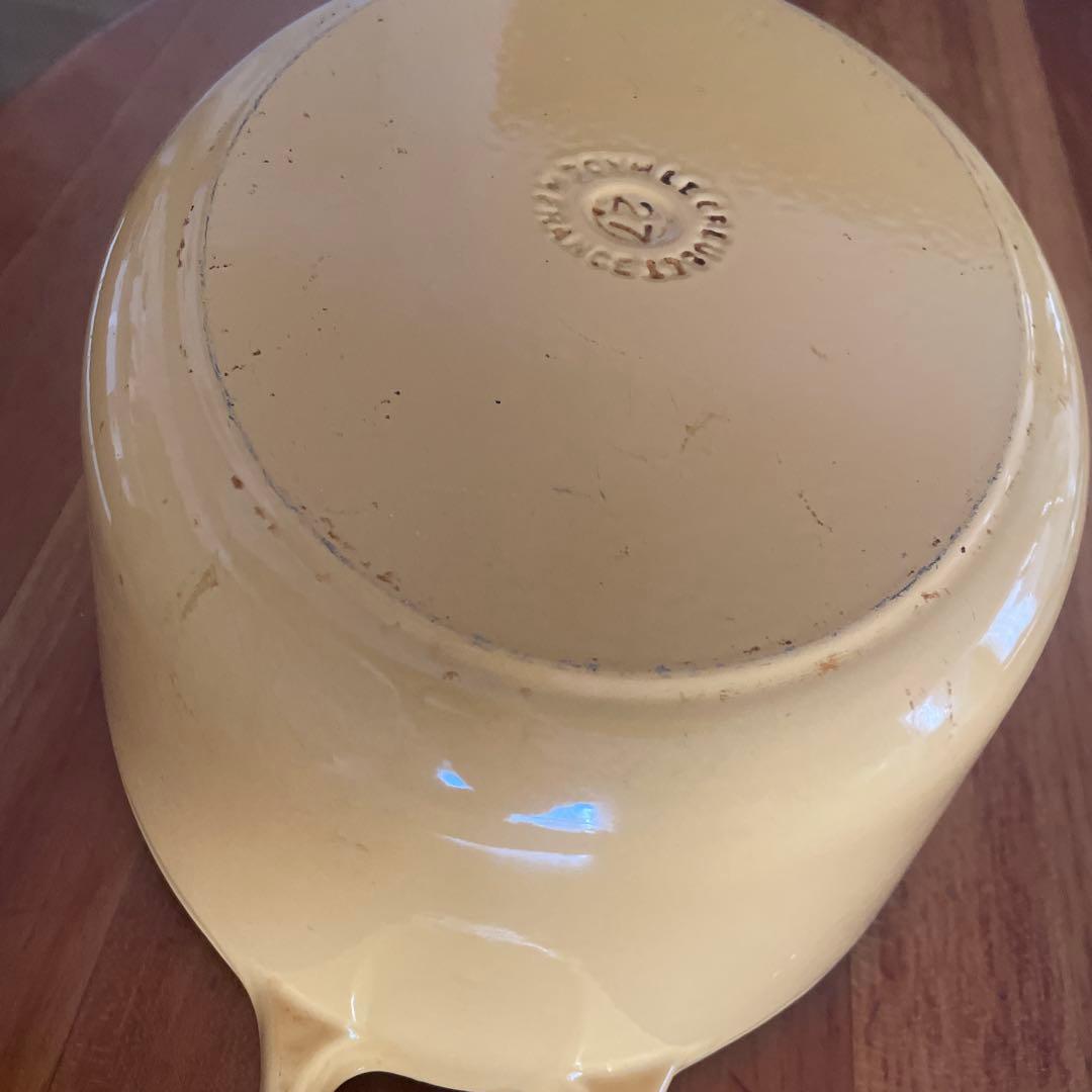 LE CREUSET ◾️ル・クルーゼ◾️両手鍋 イエロー ココットオーバル　27㎝
