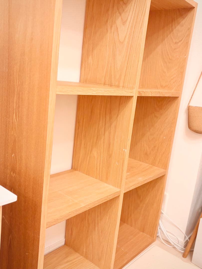 無印良品 スタッキングシェルフ（3段 × 2列 オーク）
