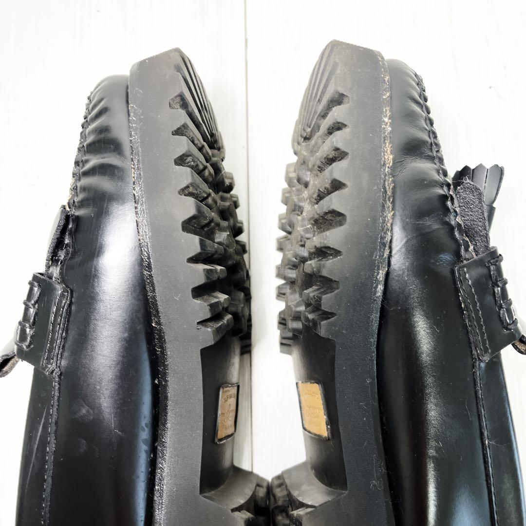 【人気】✨G.H.BASS ローファー 23㎝ 厚底　タッセルローファー