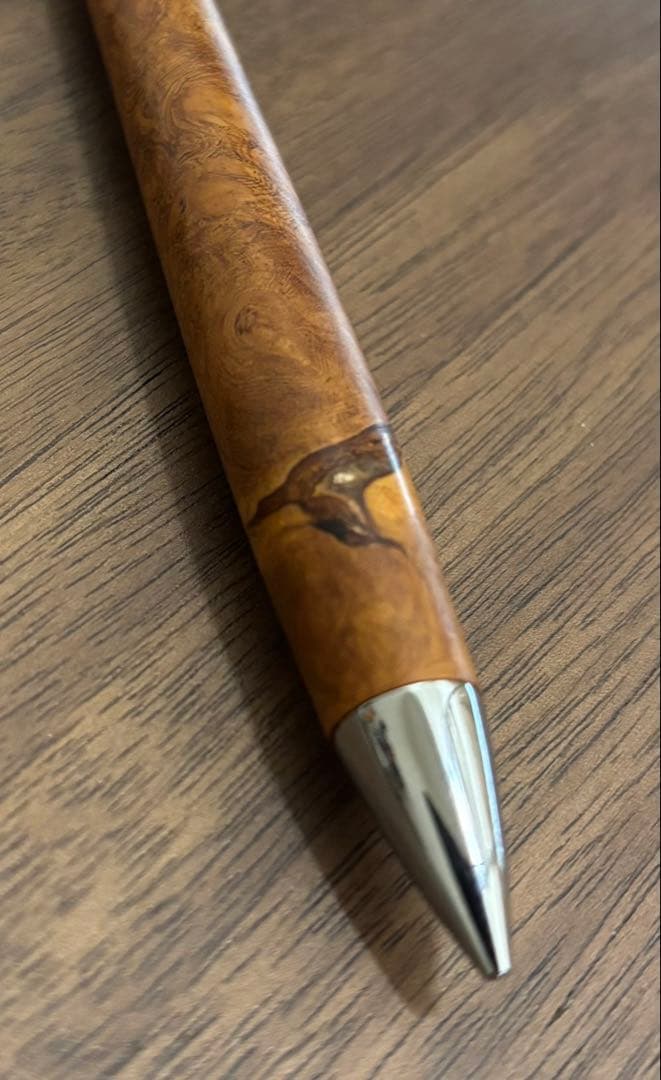工房楔　花梨こぶ杢 0.5ミリシャーペン