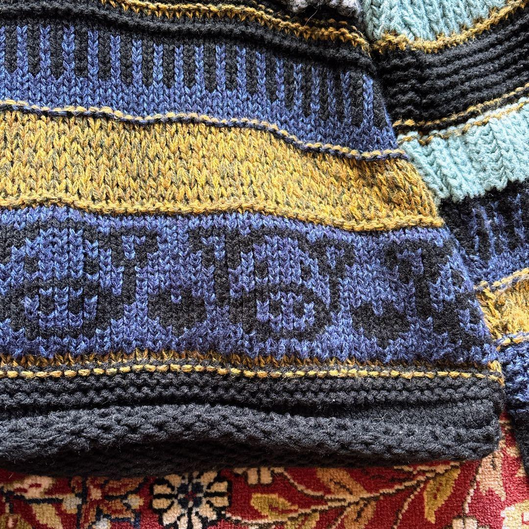 【極美品】アルベロベロ　ざっくりニット　カーディガン　ブタさん