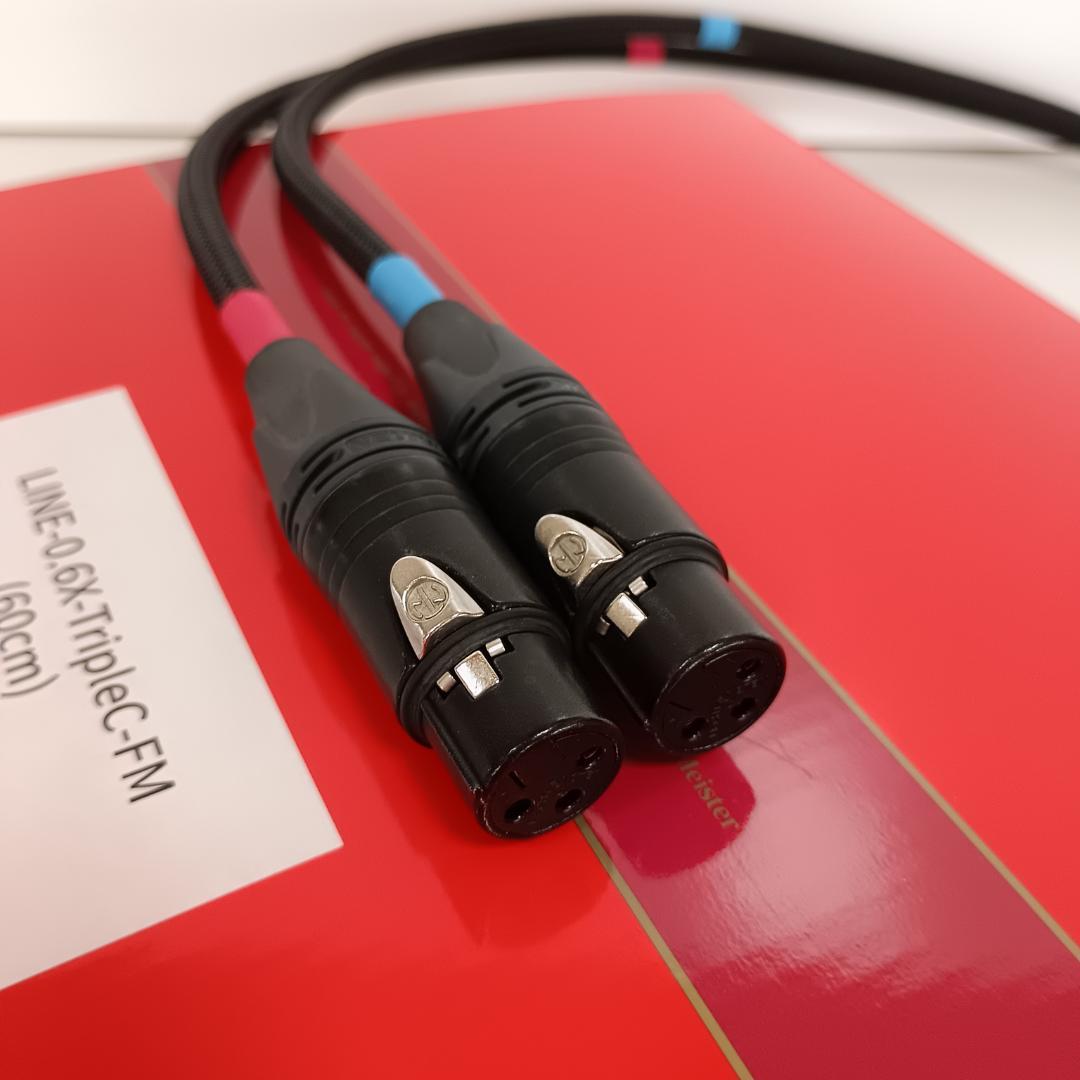 ノガタ アコリバ XLR LINE-1.0X-TripleC-FM 貴陽石