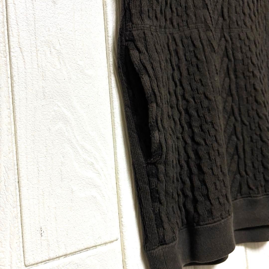 希少 Nigel Cabourn フィッシャーマン セーター 50 濃茶色 XL