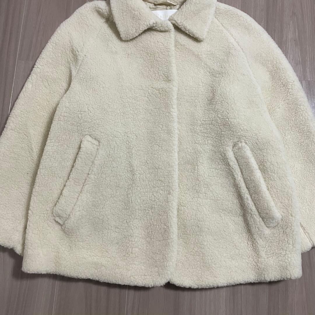 【ボールジィ】ウールボアステンカラーコート 36ライトベージュ トゥモローランド