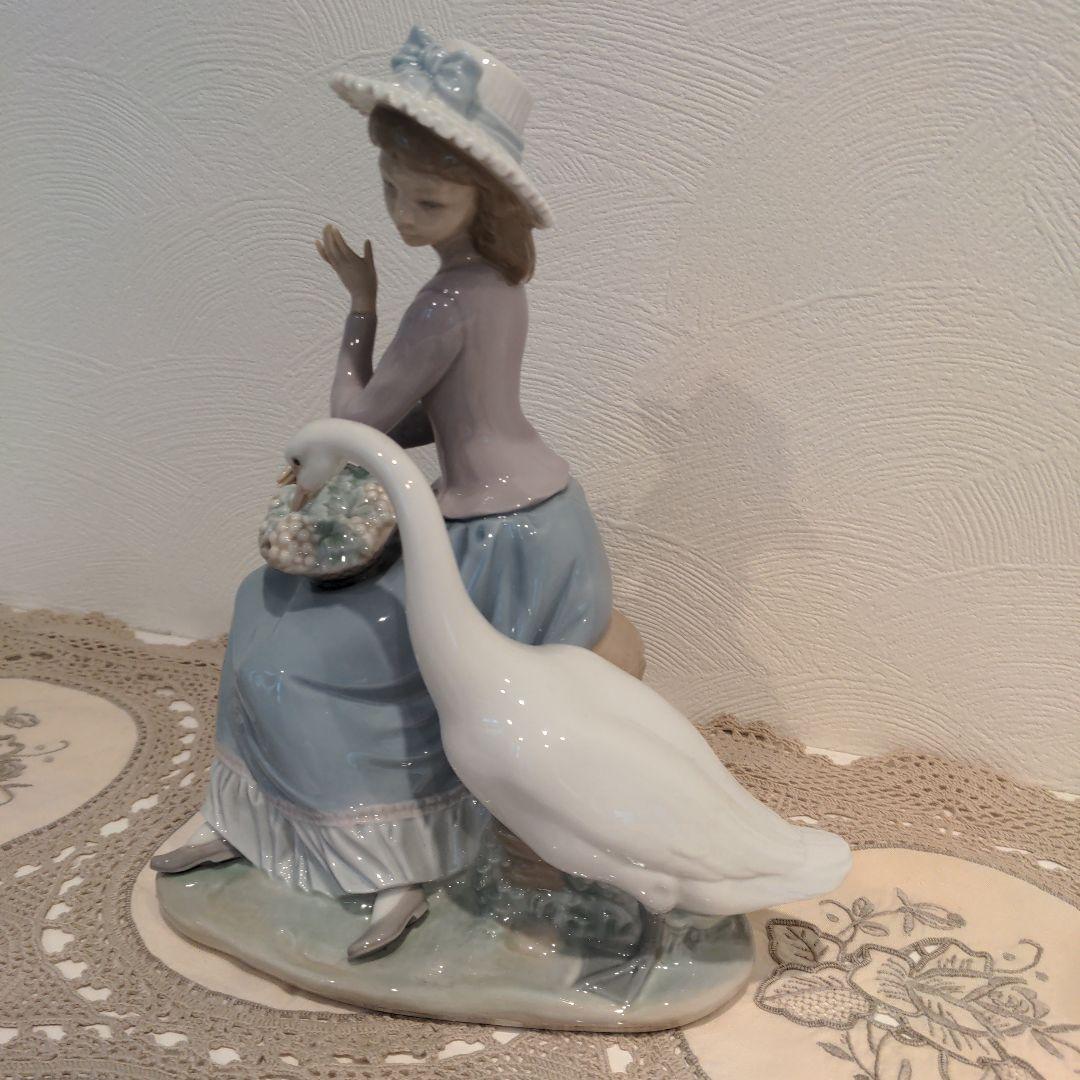 リヤドロ　食いしん坊なアヒルさん