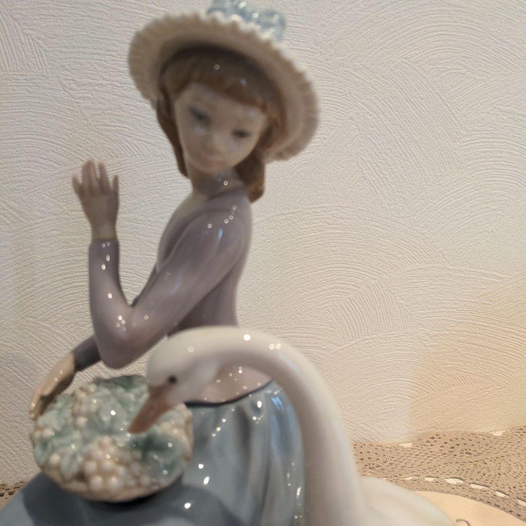 リヤドロ　食いしん坊なアヒルさん