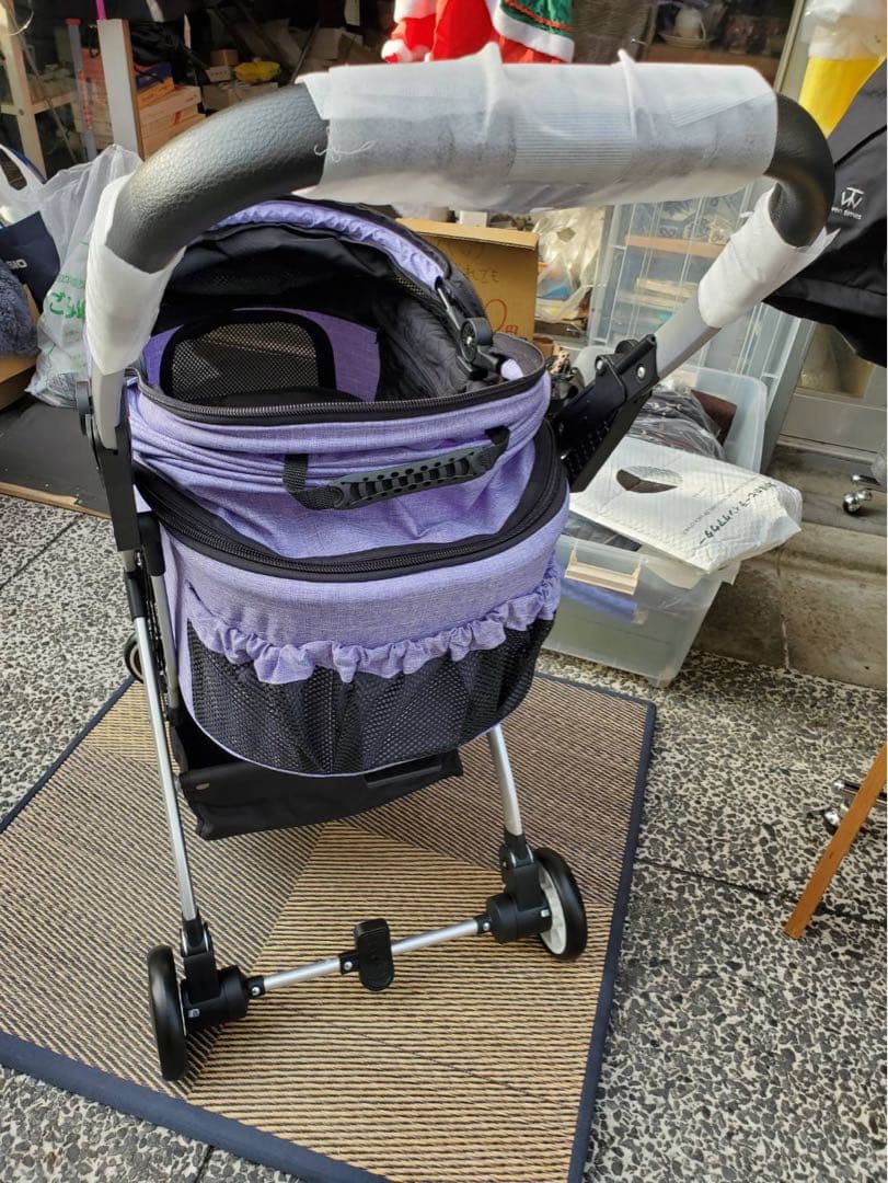 未使用DOT4万円以上分離型 ペットカート 折りたたみ可ペットキャリー