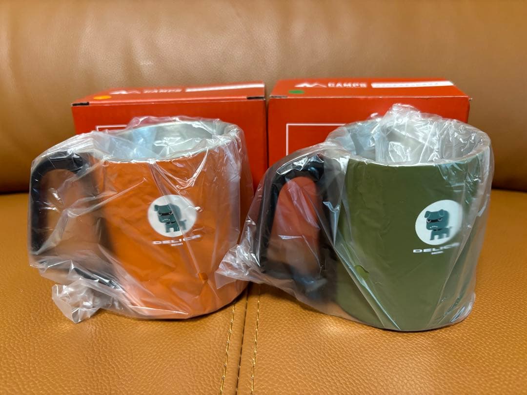 デリ丸。　カラビナステンレスマグ　2個セット