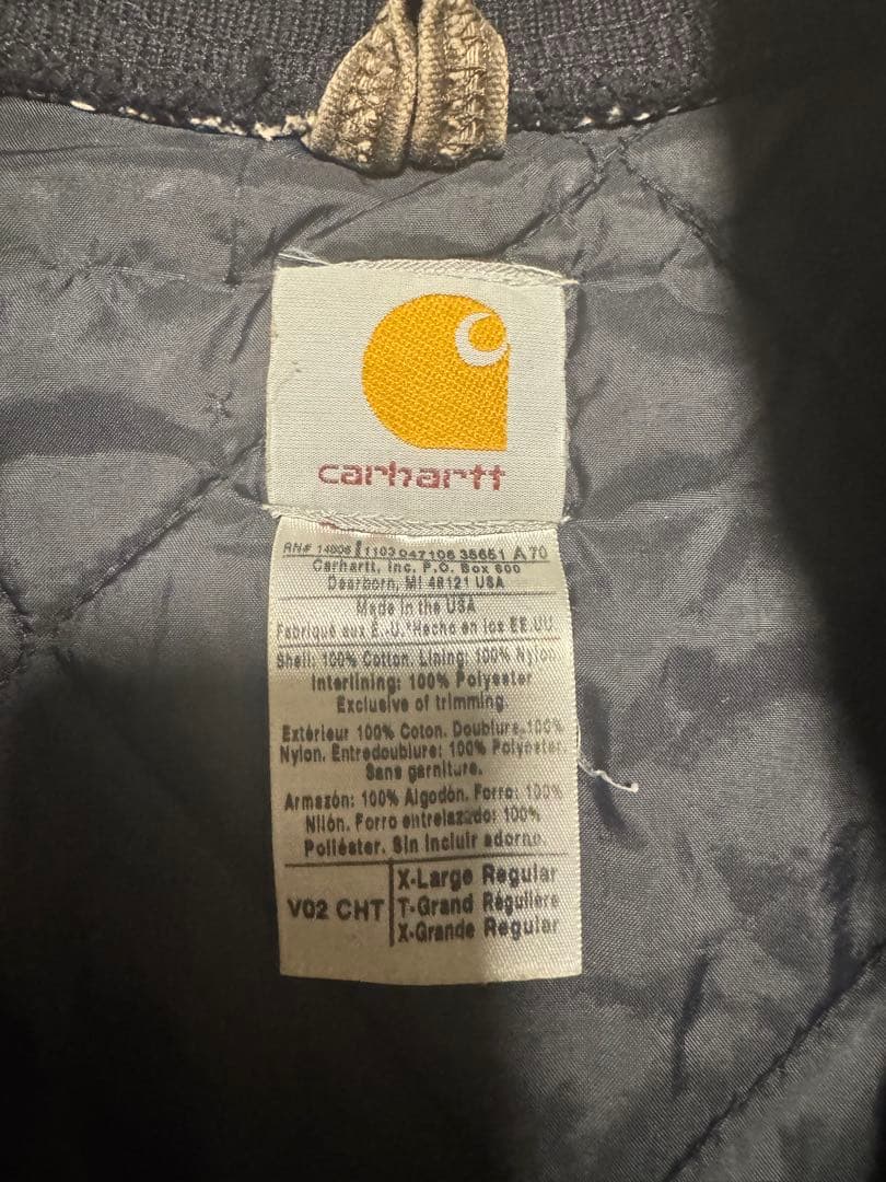 USA製 CARHARTT VEST 腰ゴム（XL）