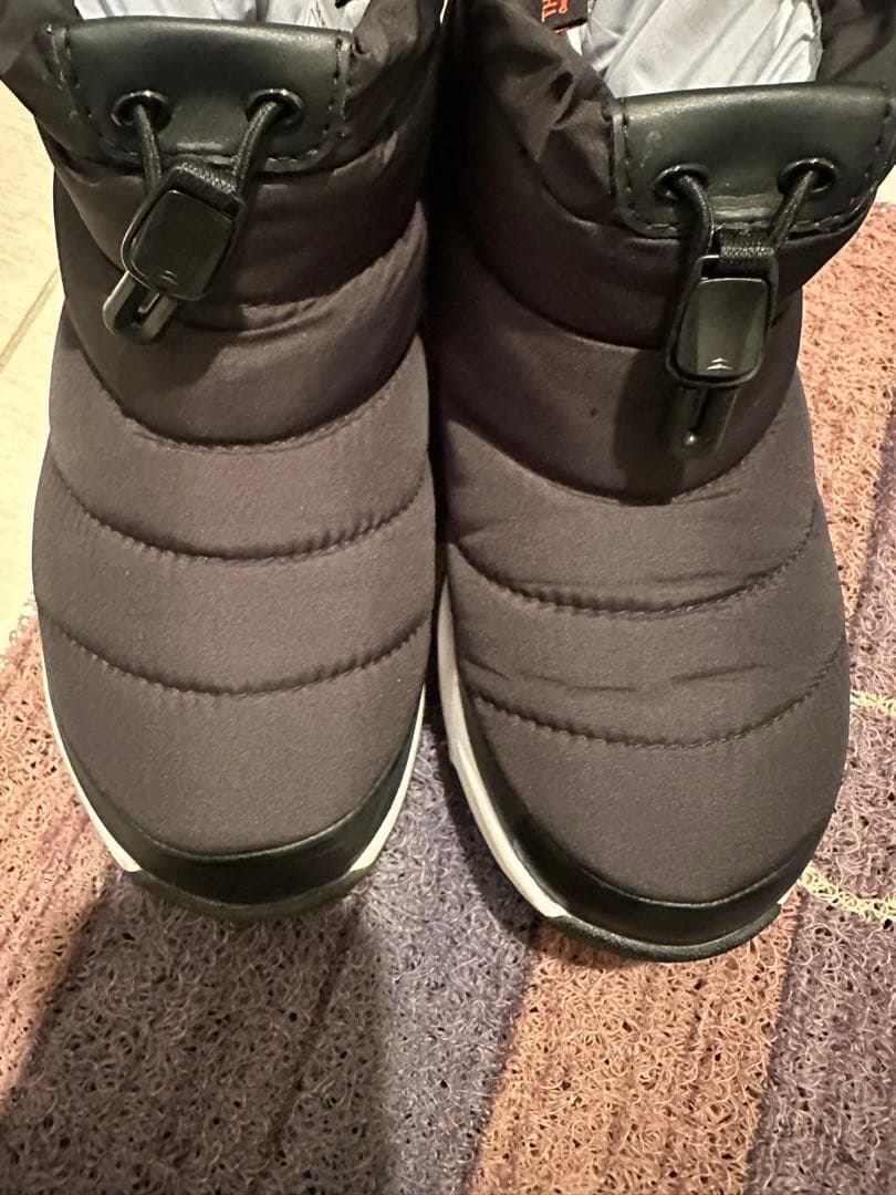 5回着用The North Face ヌプシ　ショートブーツ ブラック　24㎝