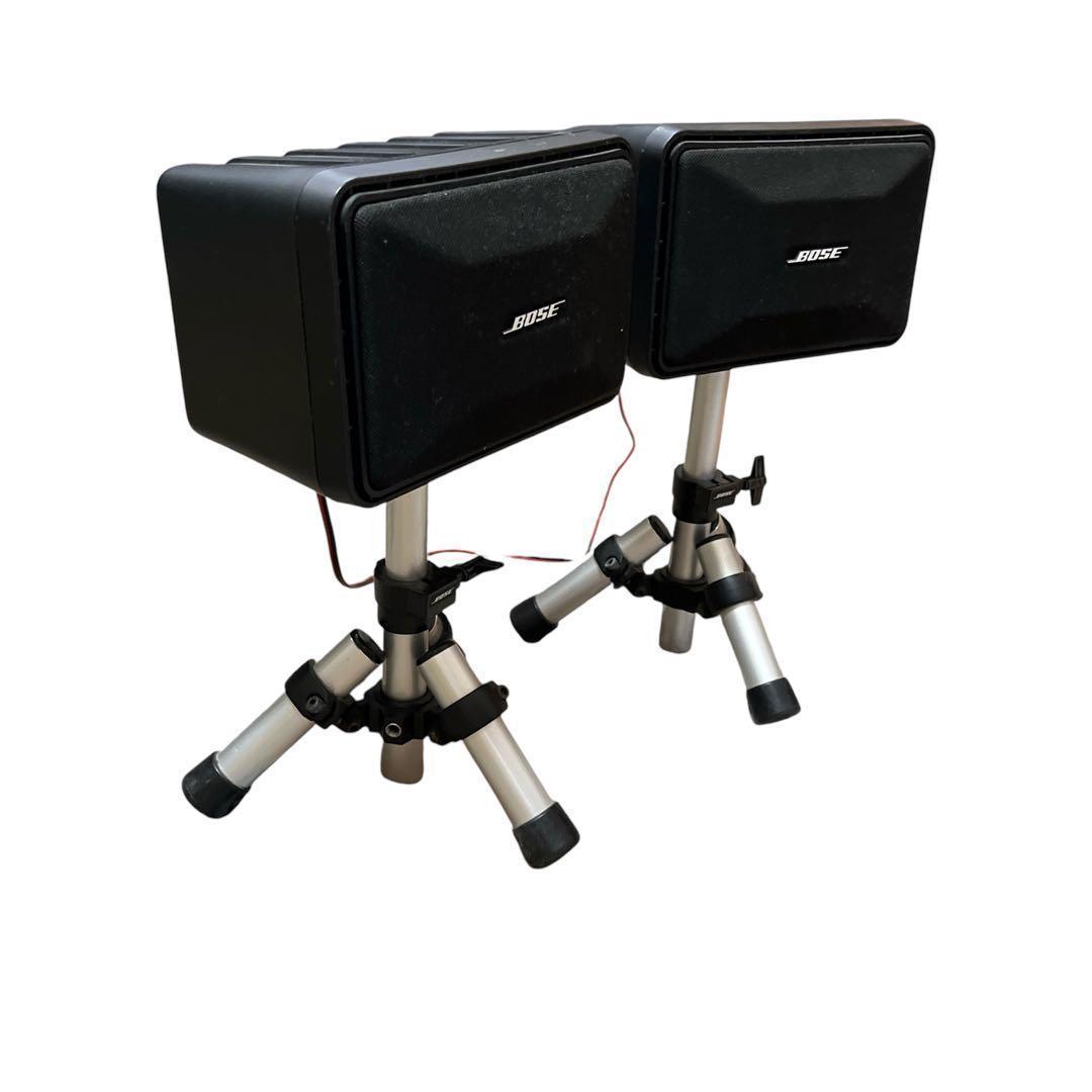 【最安値】BOSE 101MM スピーカー 調整可能な三脚スタンド付き