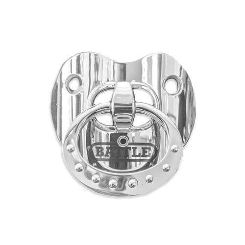 Battle おしゃぶり型 マウスピース Binky シルバー アメフト【新品】