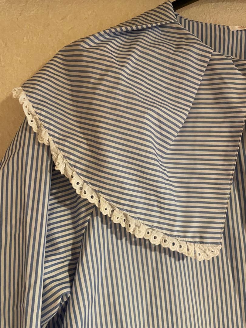 完売品　unminouアンミヌ　ストライプシャツ