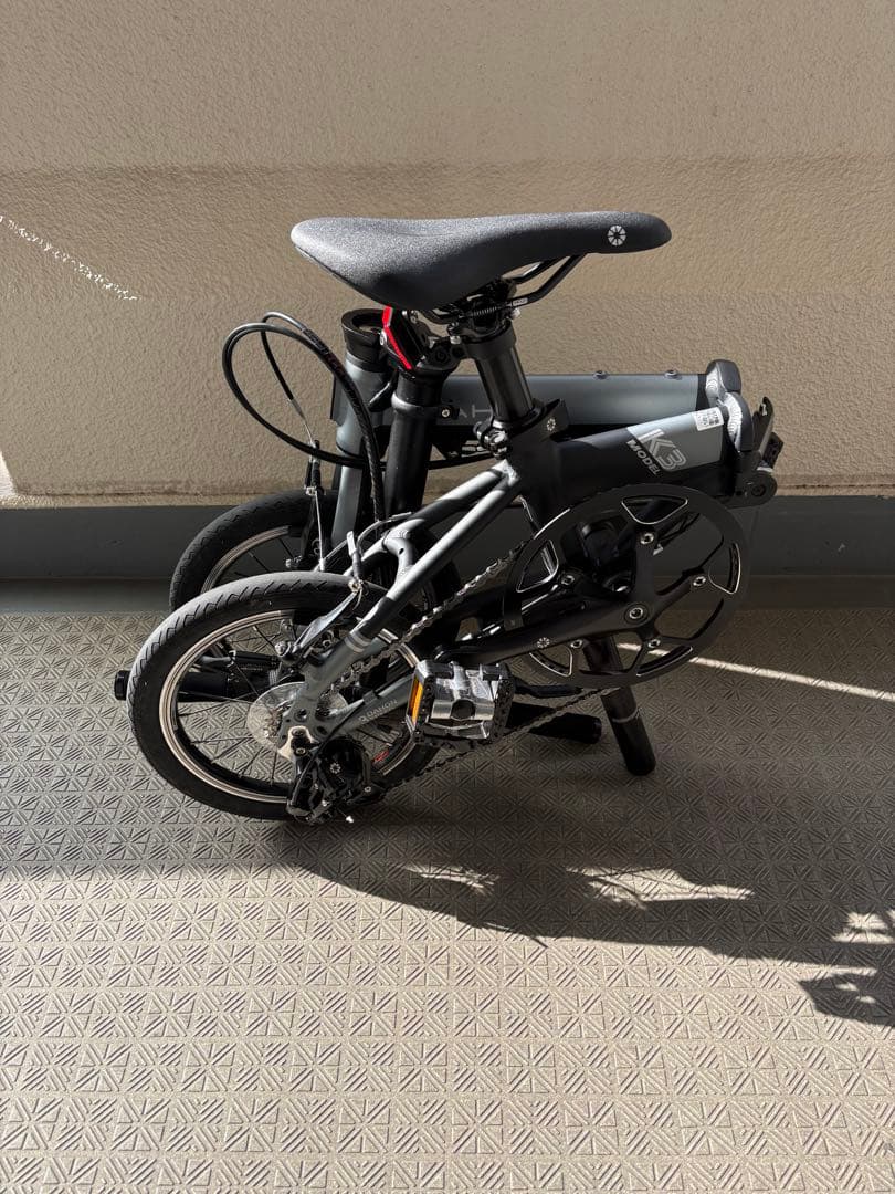 DAHON K3 折りたたみ自転車 グレー