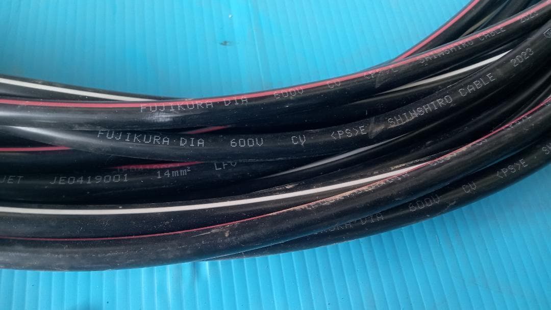 CVTケーブル　3×14　フジクラダイヤケーブル　No.541