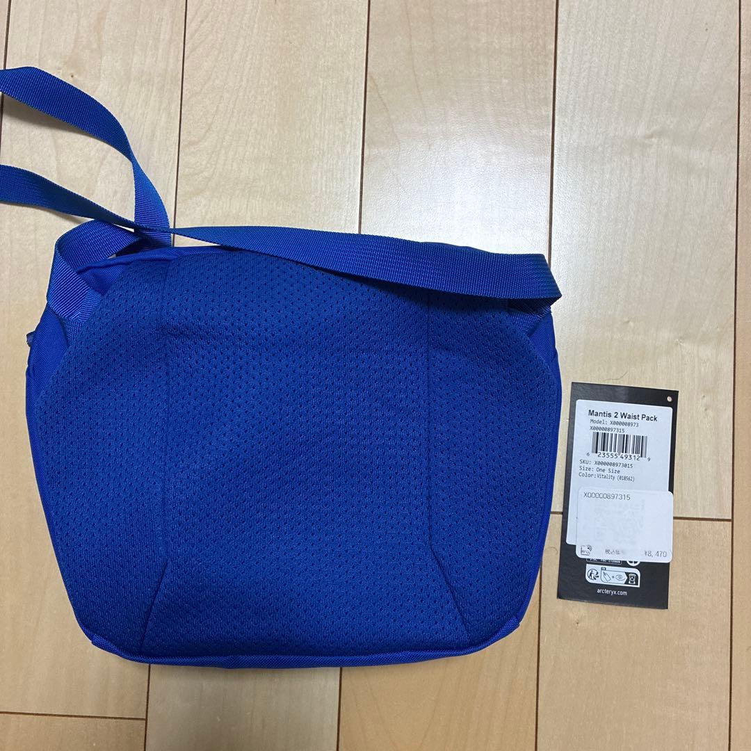 美品国内正規品アークテリクス　マンティス2 ブルー