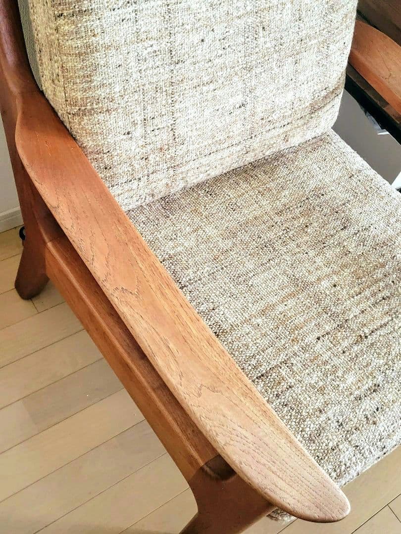 1人掛けソファ チーク 北欧 デンマーク ヴィンテージ