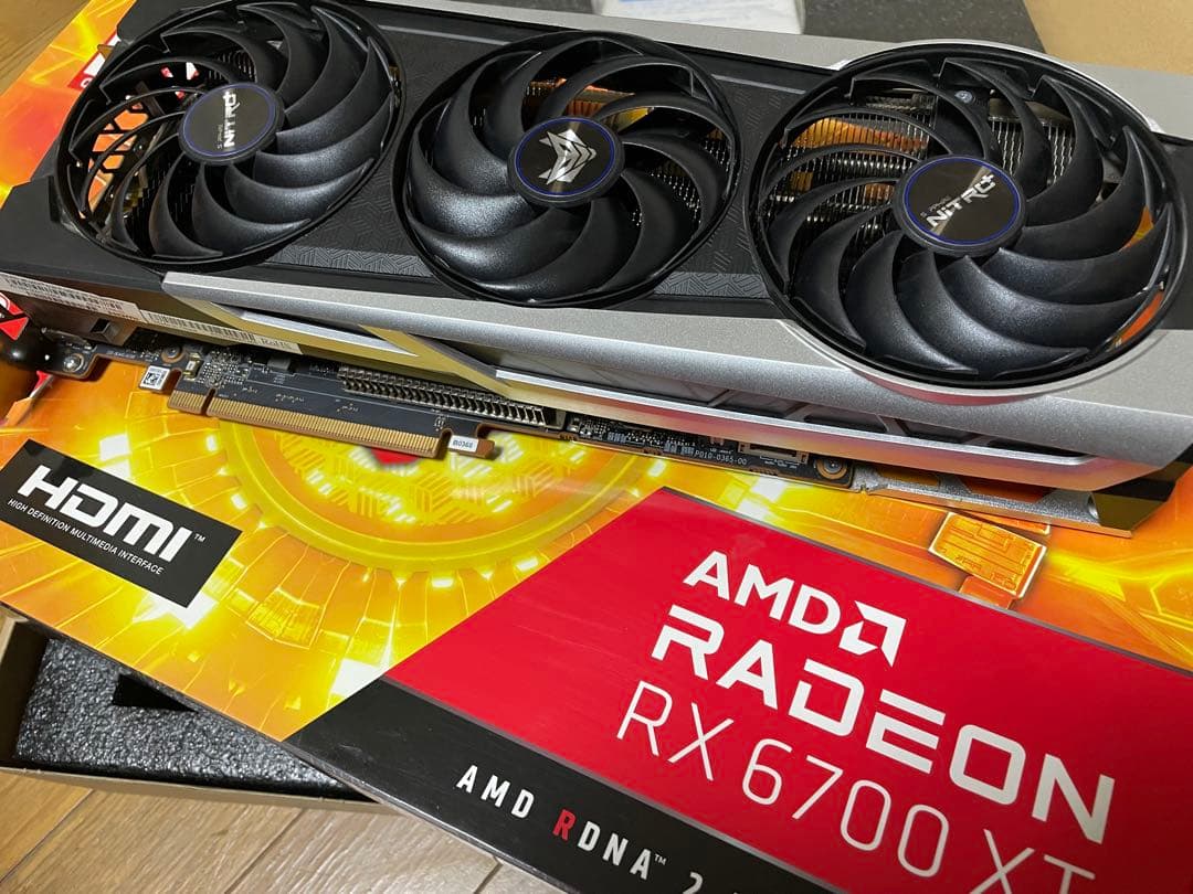 グラフィックボード・グラボ・ビデオカード SAPPHIRE NITRO+ Radeon RX6700XT 12GB