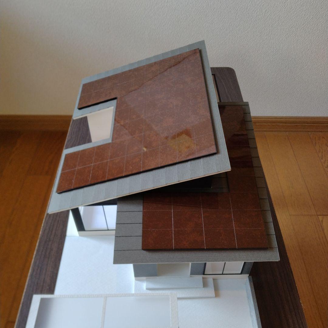 50分の1，平屋＆ロフト内外模型No.90『威風堂々328・凛』